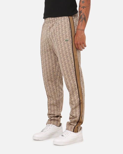 Lacoste Monogram Track Pants Croissant/Cookie
