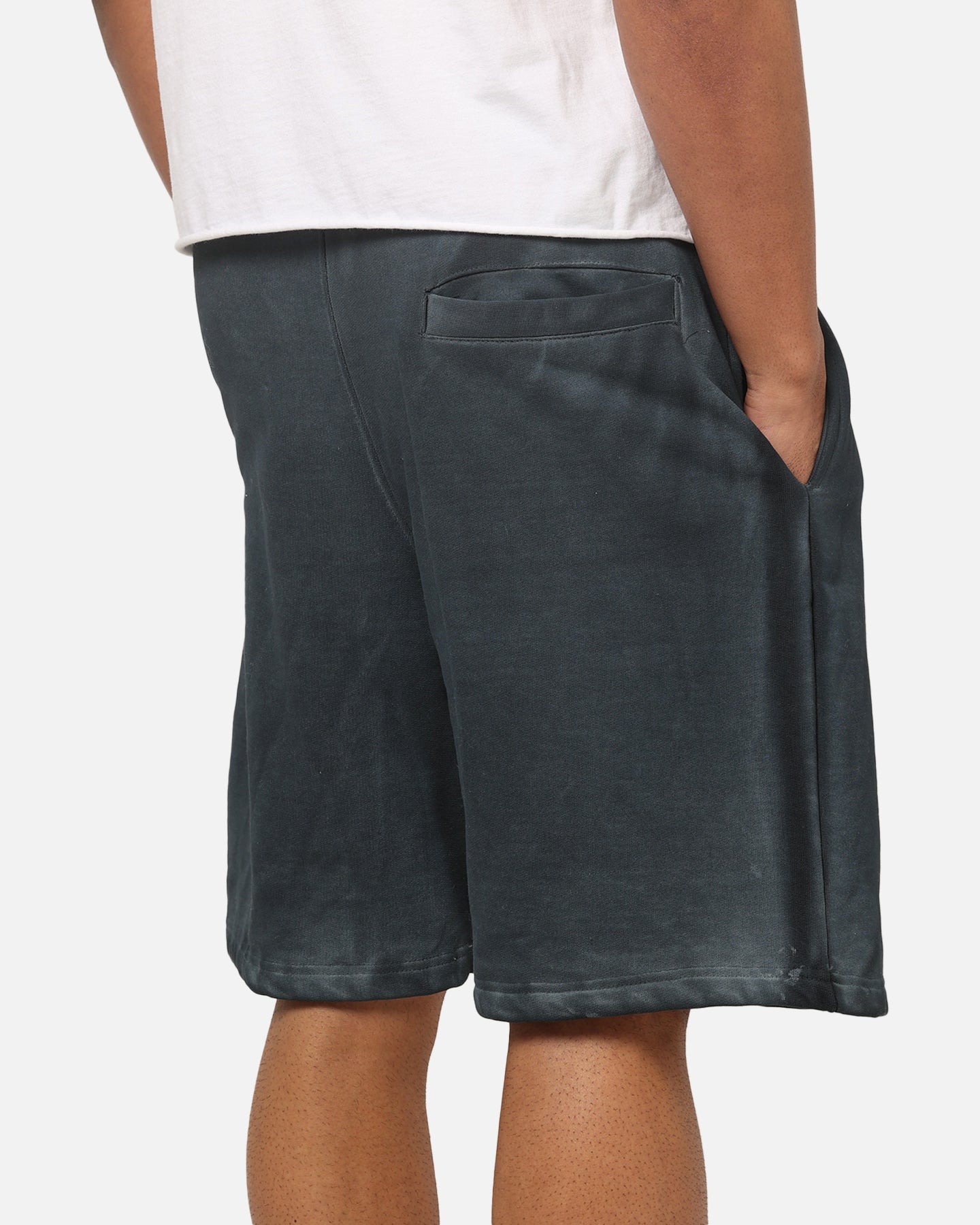 American Thrift Fleece Shorts Washed Black