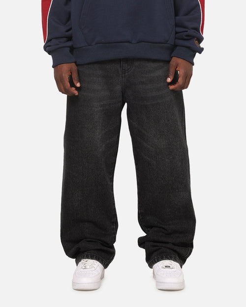 Carre Union Straight Fit Jeans Washed Black
