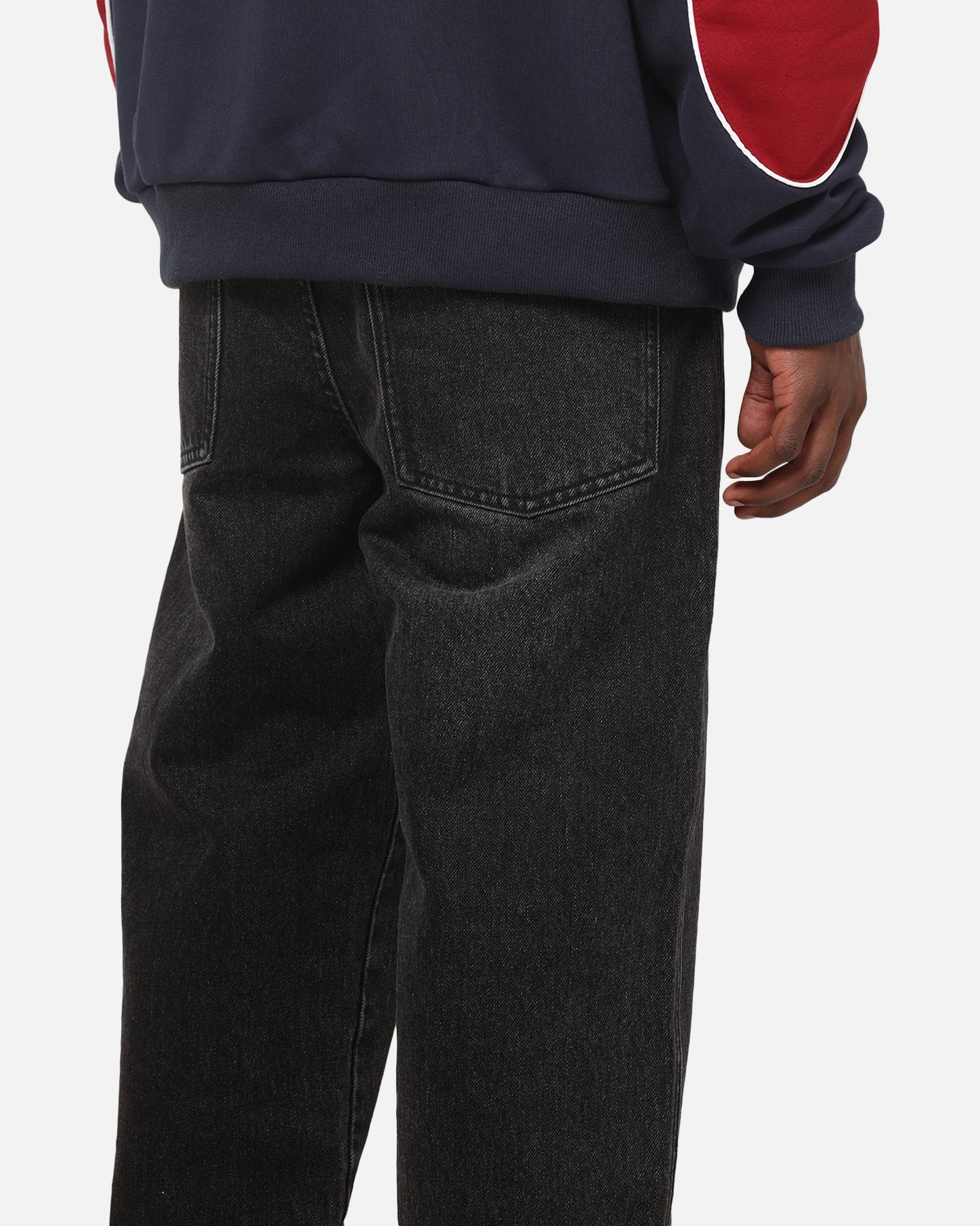 Carre Union Straight Fit Jeans Washed Black