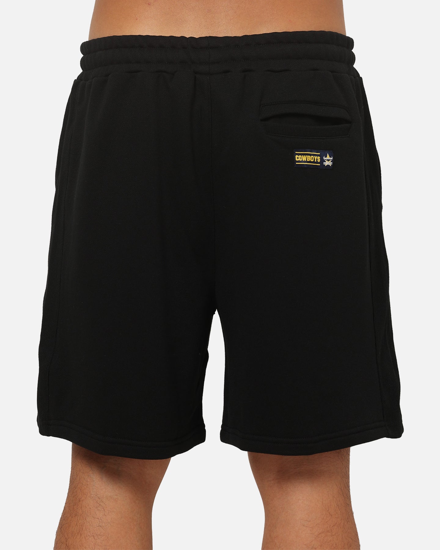 Bleacher Athletic North Queensland Cowboys NRL 1908 Track Shorts Black