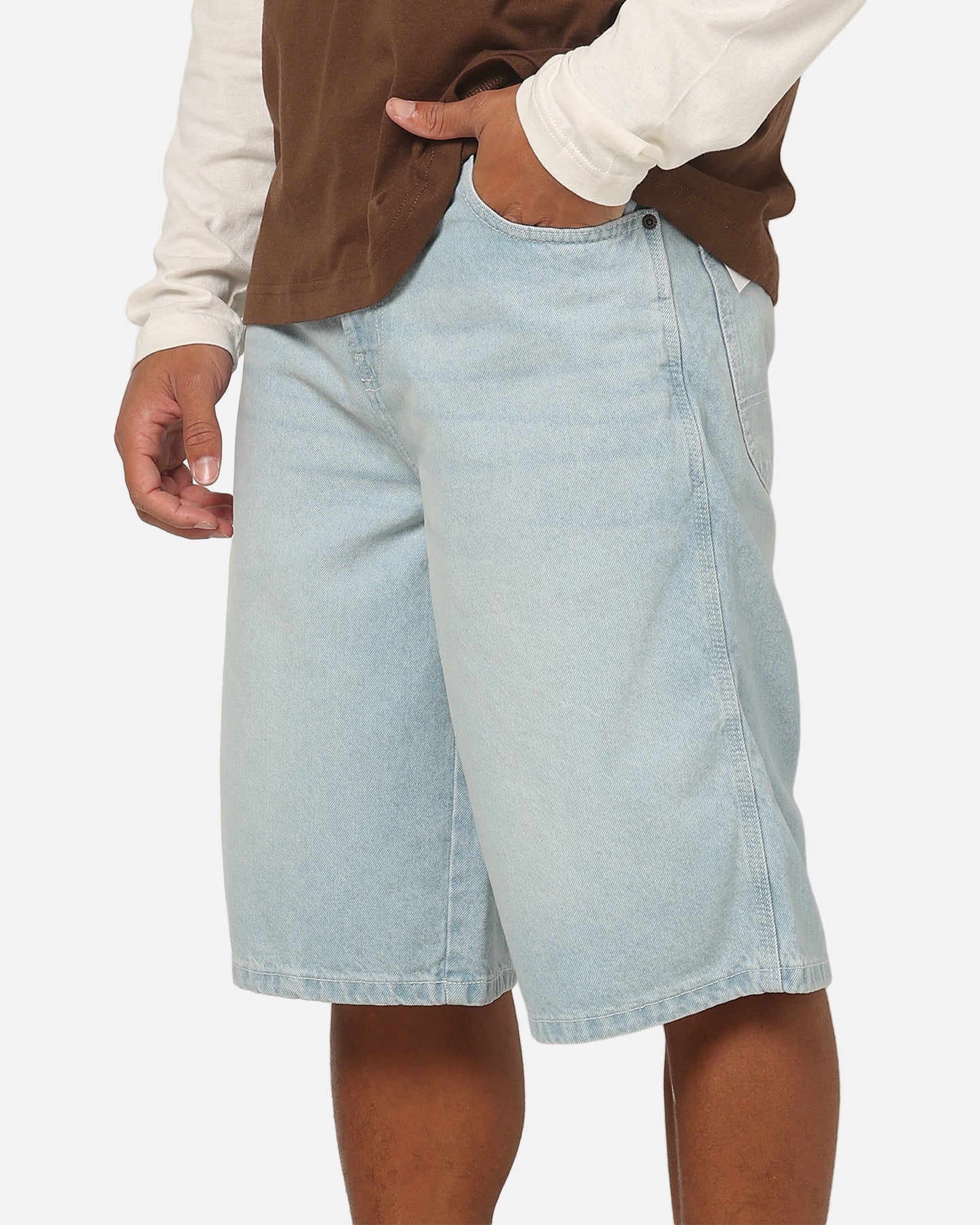 Dickies Denim 13" Loose Jean Shorts Fog Blue