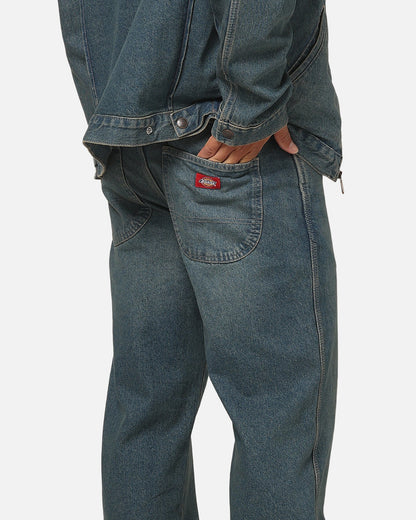 Dickies Thomasville Straight Leg Jeans Khaki Tinted Blue