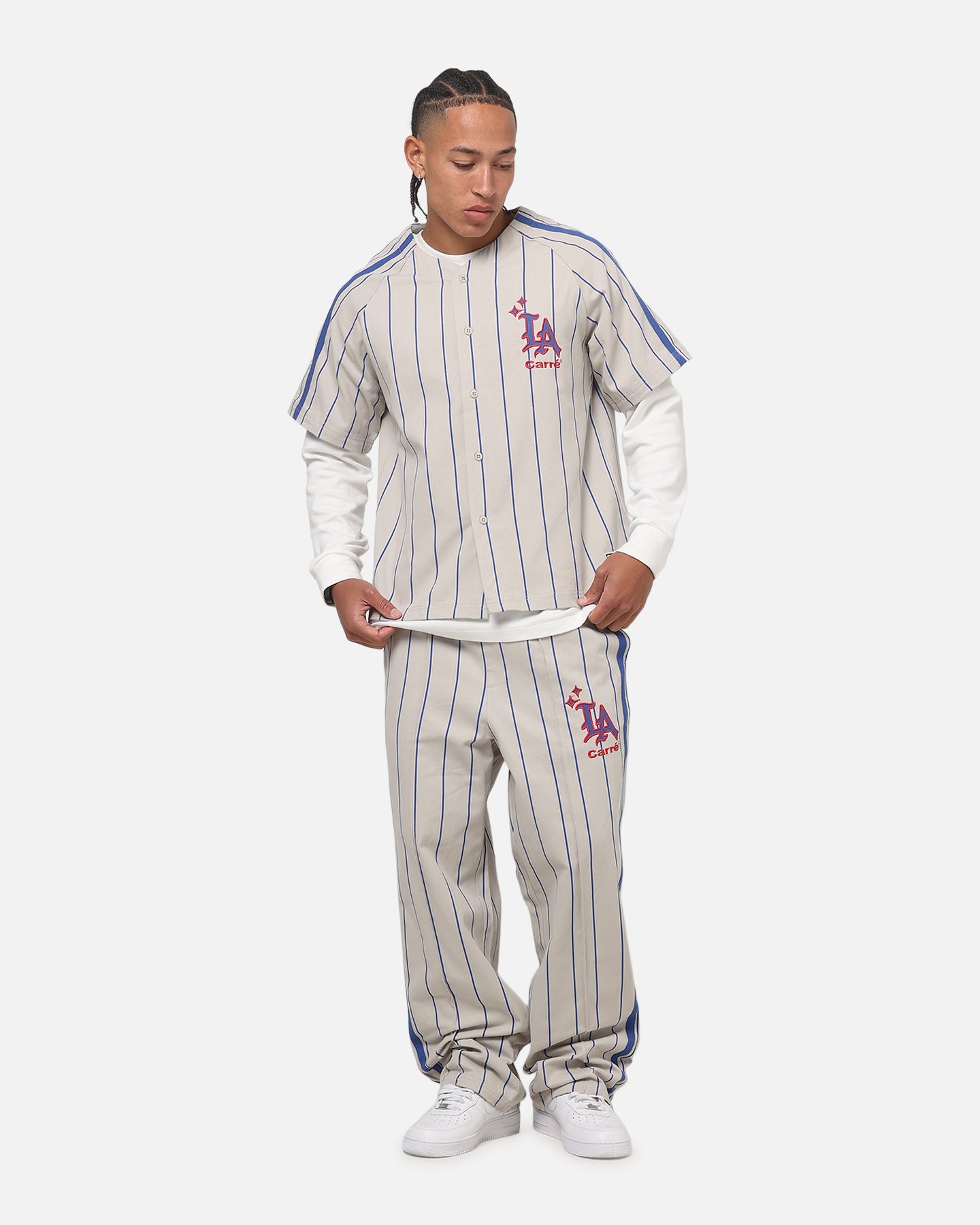Carre Los Angles City Series Pants Grey/Blue