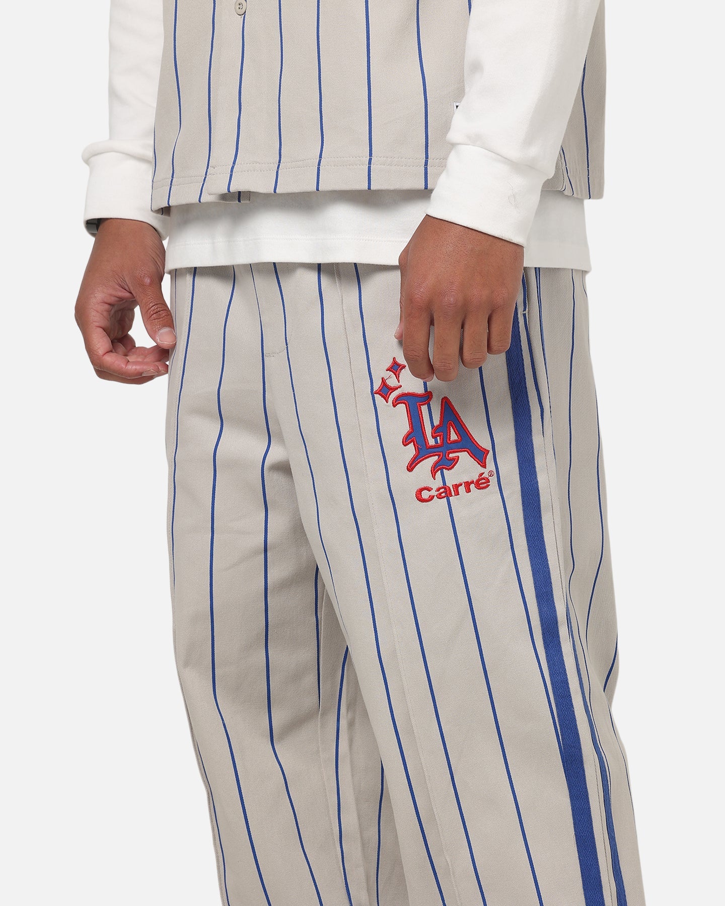 Carre Los Angles City Series Pants Grey/Blue