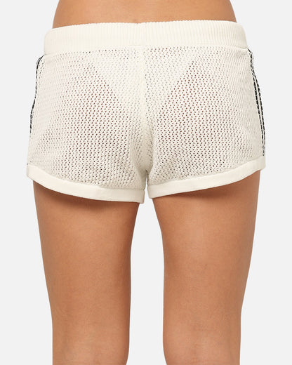 Adidas Women's Crochet Shorts White/Black