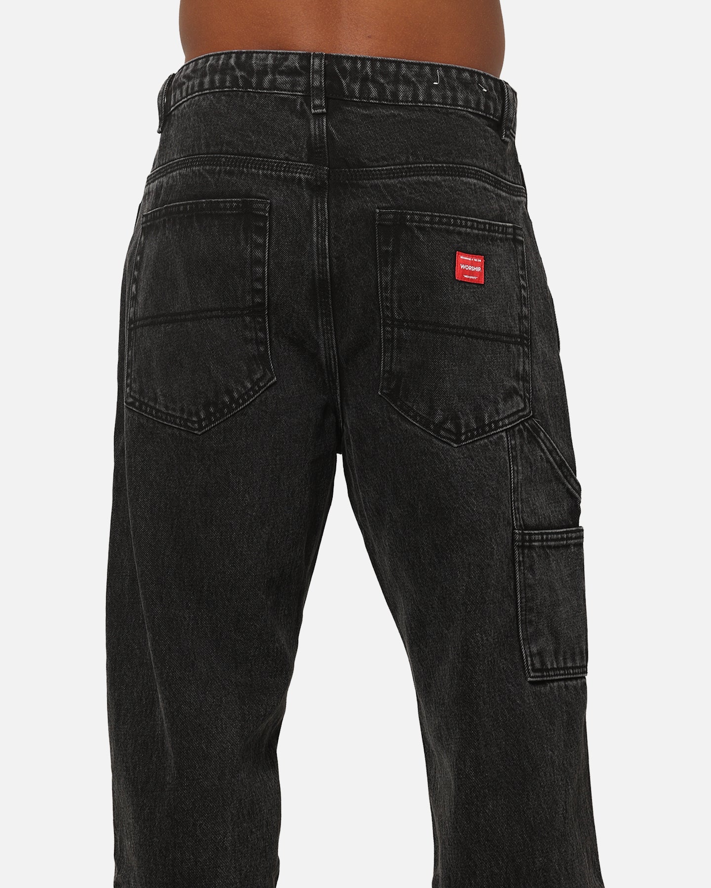 Worship Supplies Carpenter Jeans Black Rinse