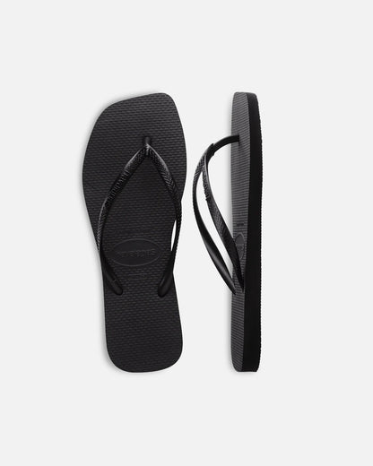 Havaianas Women's Slim Square Thongs Black