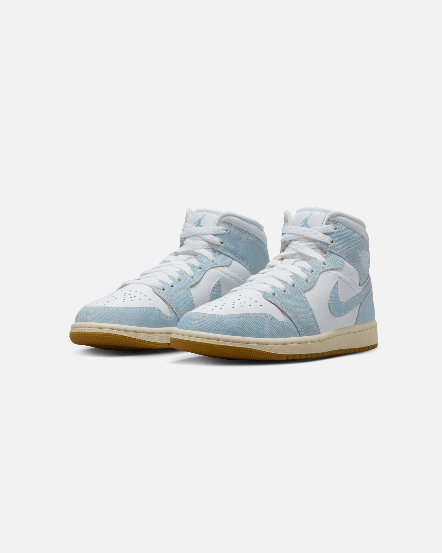 Jordan Women's Air Jordan 1 Mid SE "Denim" Blue/Gum