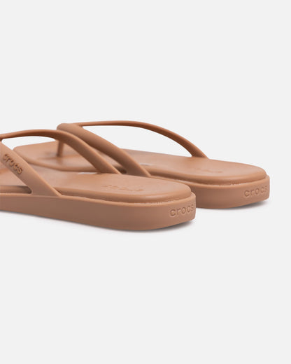 Crocs Women's Miami Flip Flop Chocolate