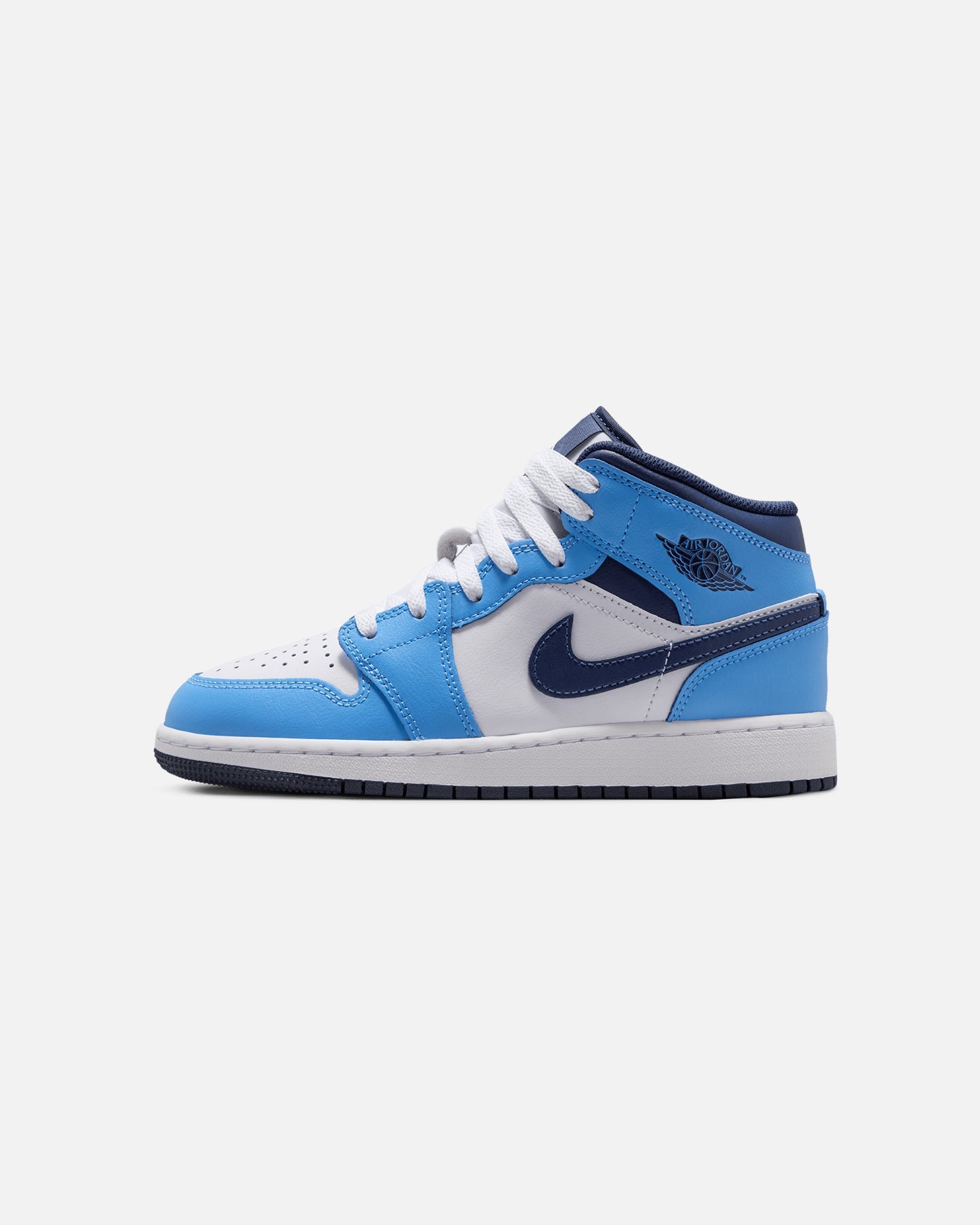 Jordan Kids' Air Jordan 1 Mid (GS) University Blue