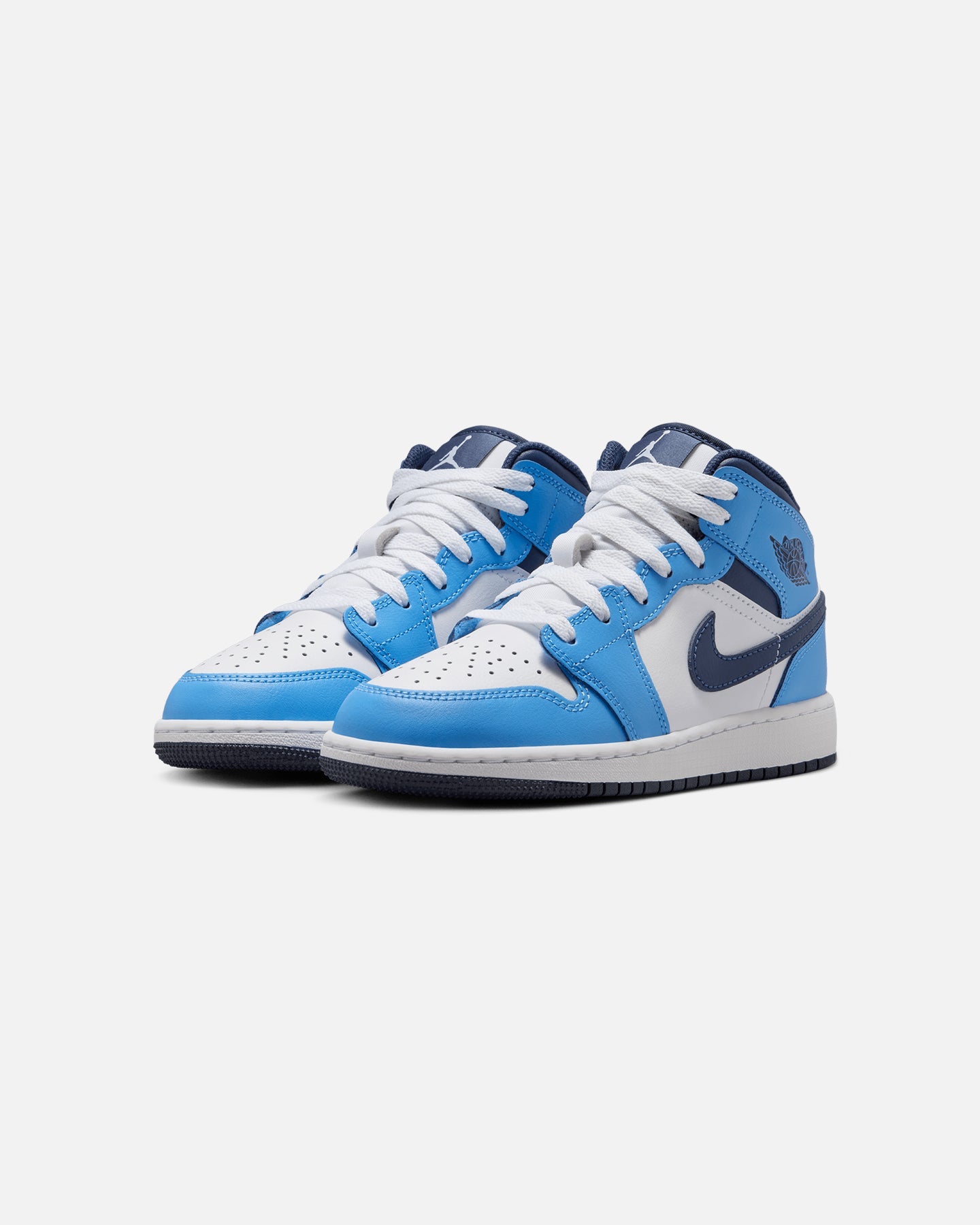 Jordan Kids' Air Jordan 1 Mid (GS) University Blue