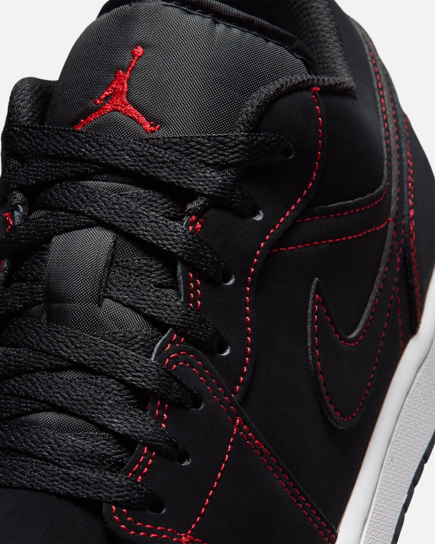 Jordan Air Jordan 1 Low Black/University Red