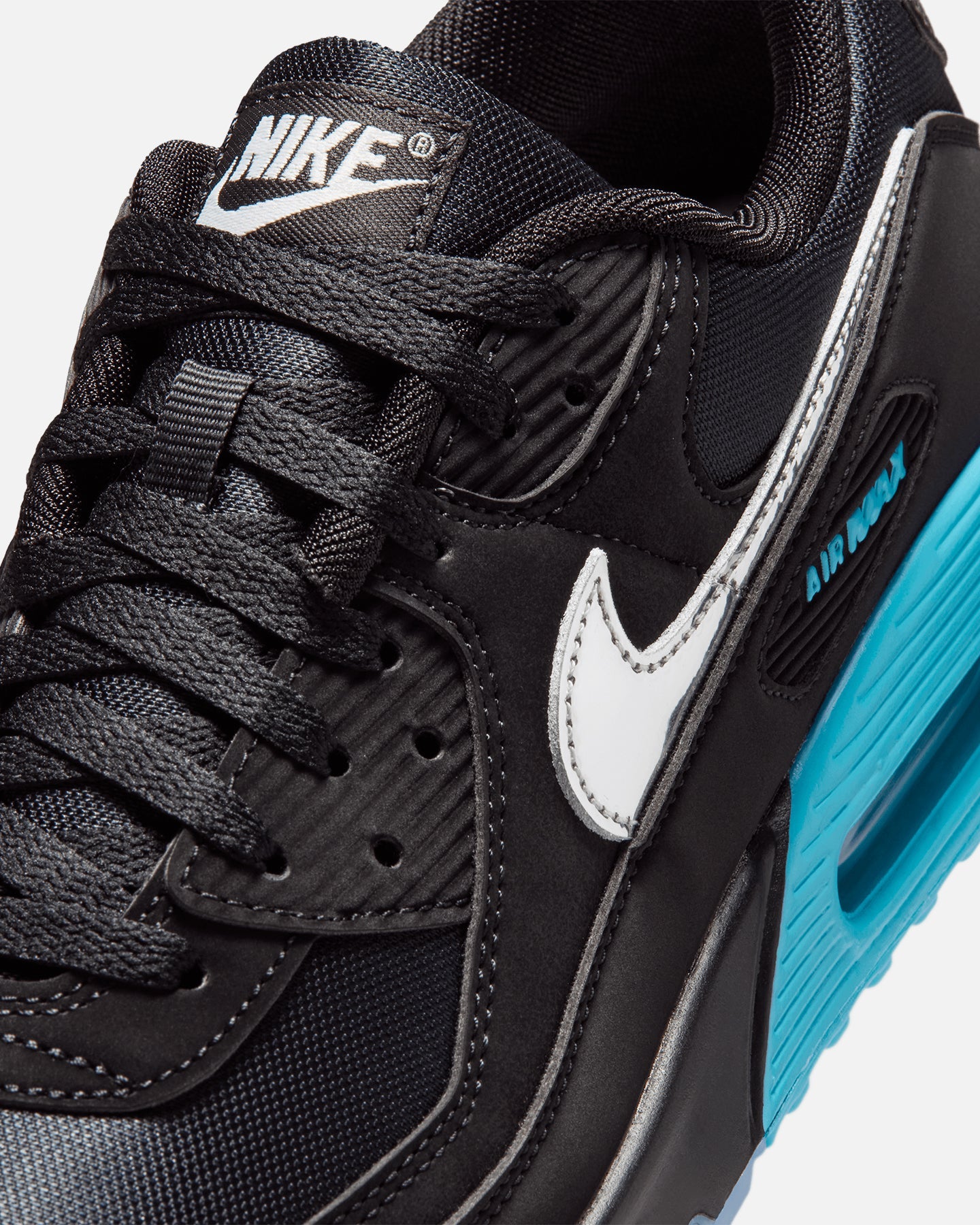Nike Air Max 90 Premium Black/Chrome/White