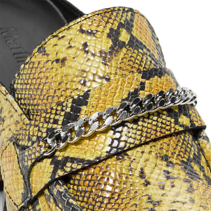 Martine Rose Square Toe Heel (Yellow/Black)