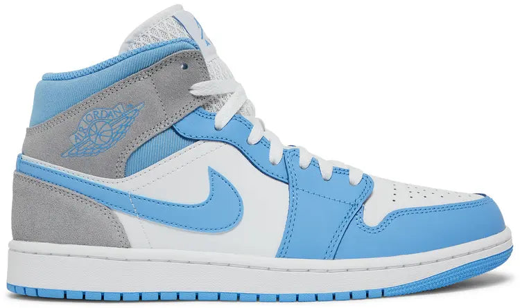 Jordan 1 Mid University Blue Grey