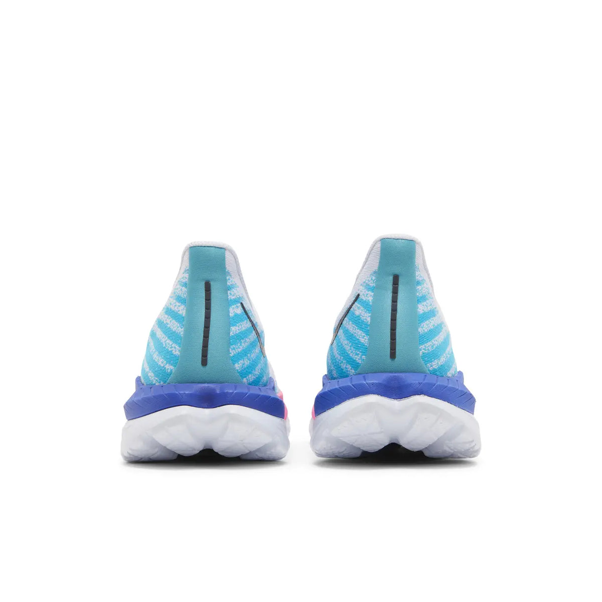 Hoka Mach 5 White Scuba Blue