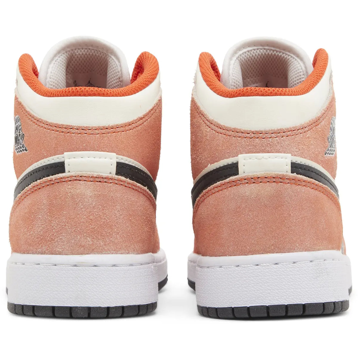Jordan 1 Mid SE Orange Suede (GS)