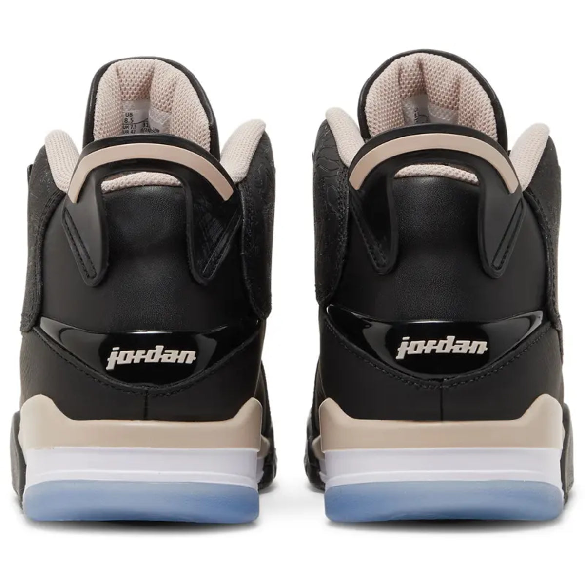 Jordan Dub Zero Black Fossil Stone