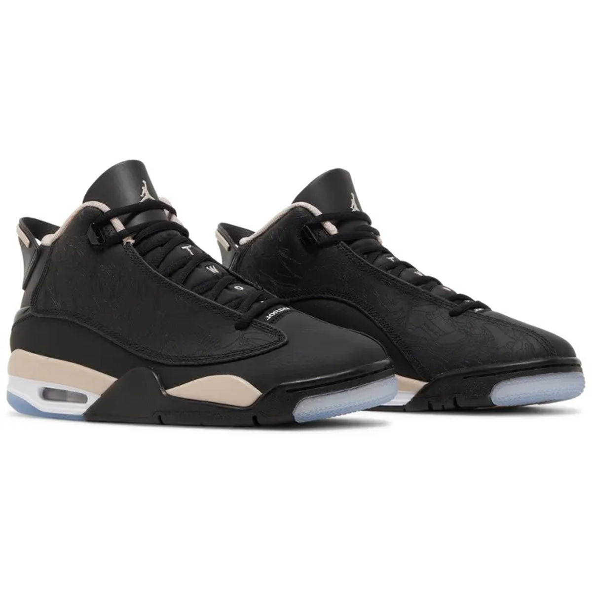 Jordan Dub Zero Black Fossil Stone