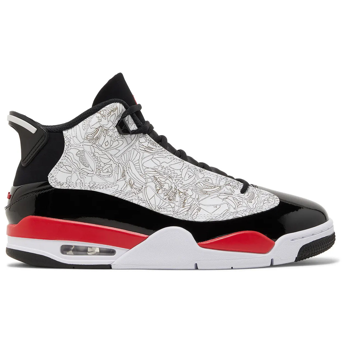 Air Jordan Dub Zero Fire Red Cement