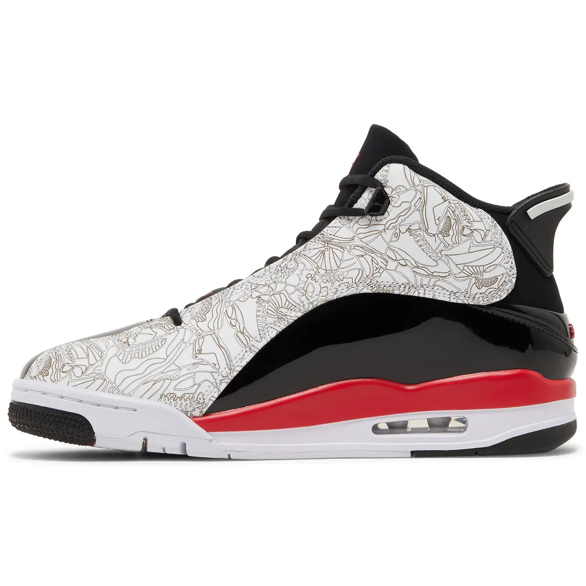 Air Jordan Dub Zero Fire Red Cement