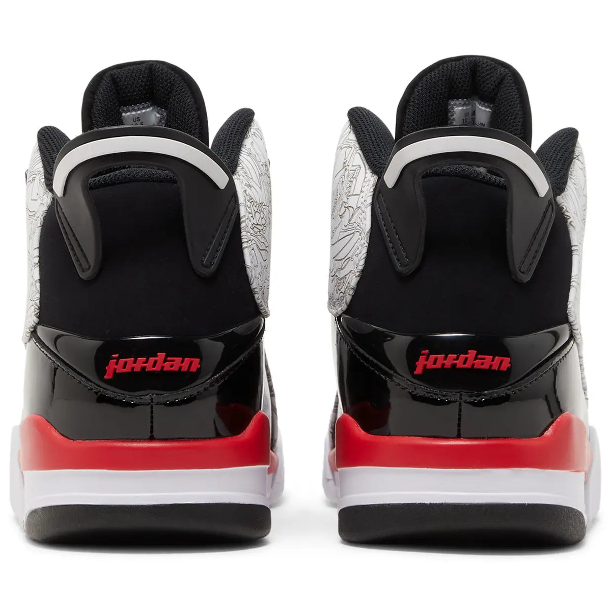 Air Jordan Dub Zero Fire Red Cement