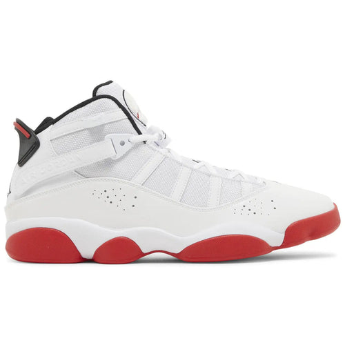 Jordan 6 Rings White University Red Black