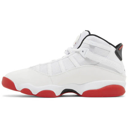 Jordan 6 Rings White University Red Black