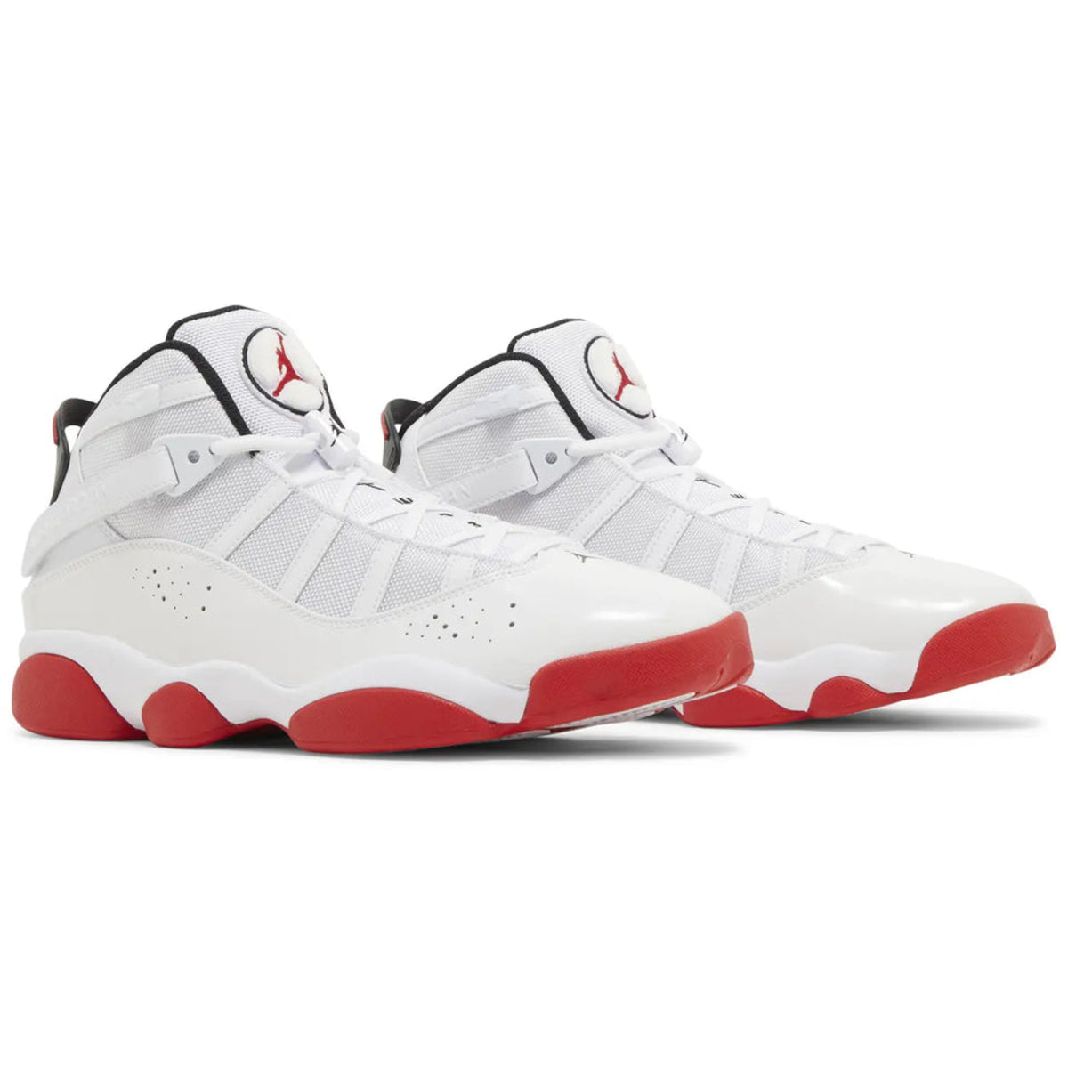 Jordan 6 Rings White University Red Black
