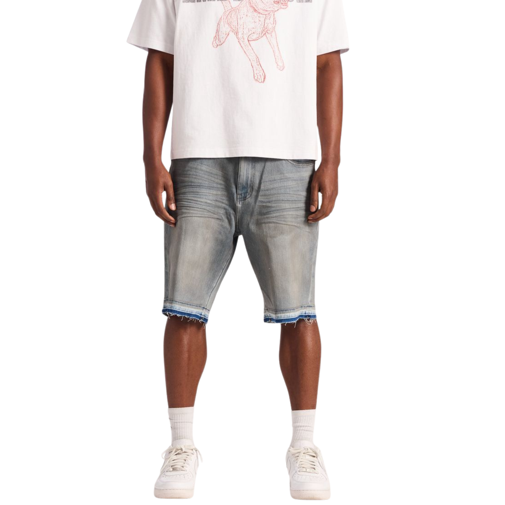 Embellish Easy Short (Medium Blue)