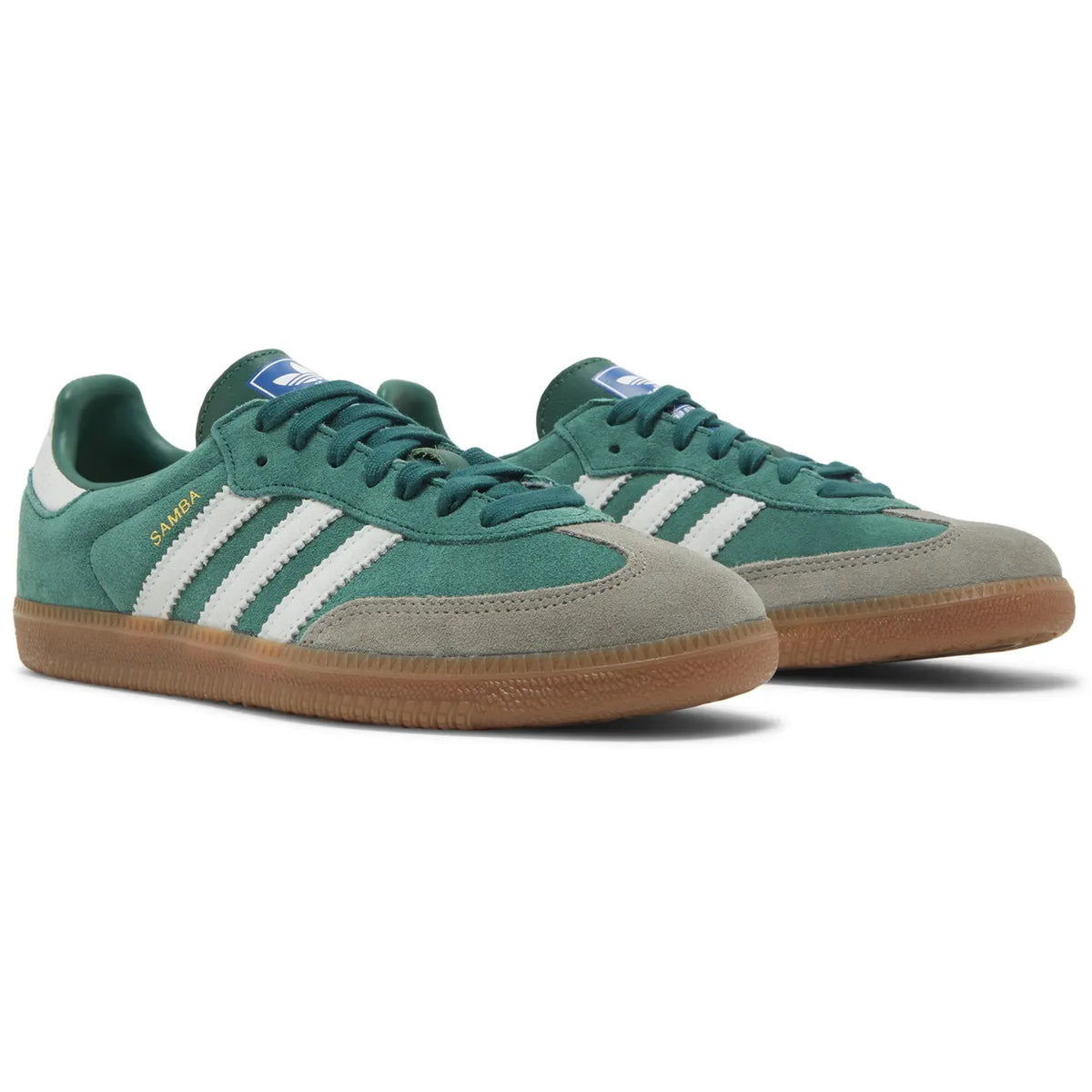 Adidas Samba OG Collegiate Green Gum Grey Toe