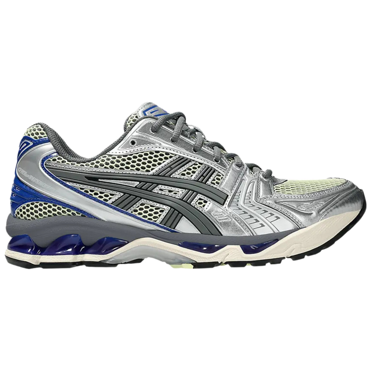 ASICS Gel-Kayano 14 Soft Yellow Asics Blue