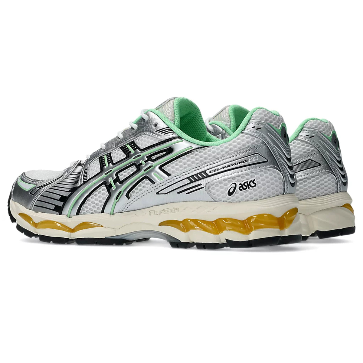 ASICS Gel-Kayano 12.1 Silver Green Orange