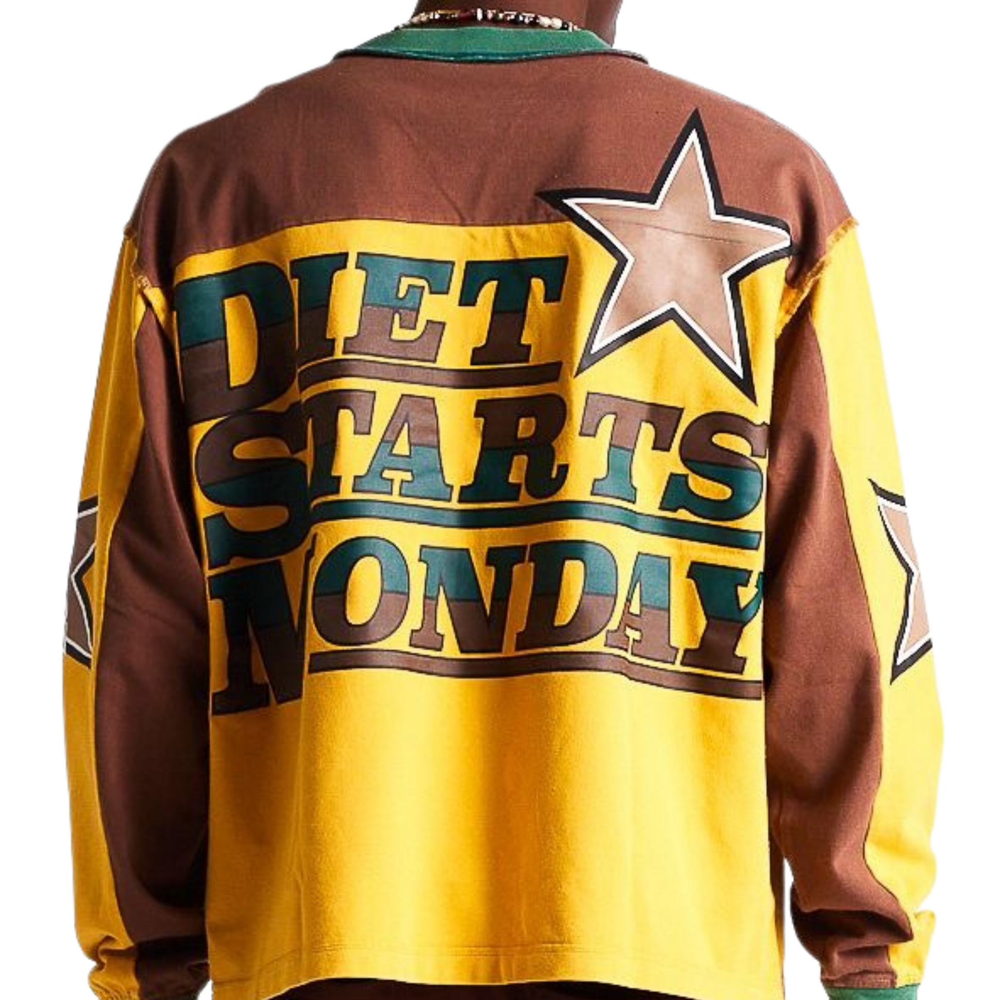 DSM "Supercross" Long Sleeve - (Brown/Yellow)