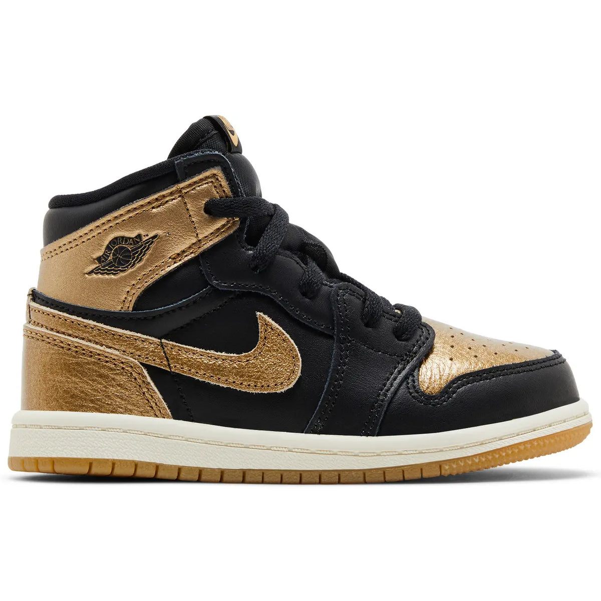 Jordan 1 Retro High OG Black Metallic Gold (TD)