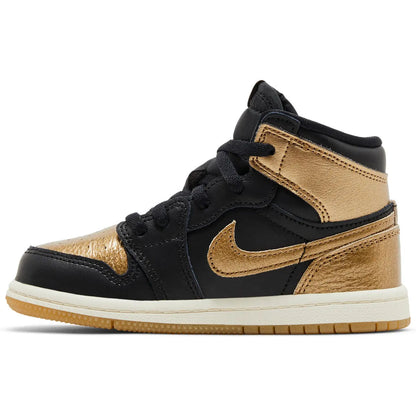 Jordan 1 Retro High OG Black Metallic Gold (TD)
