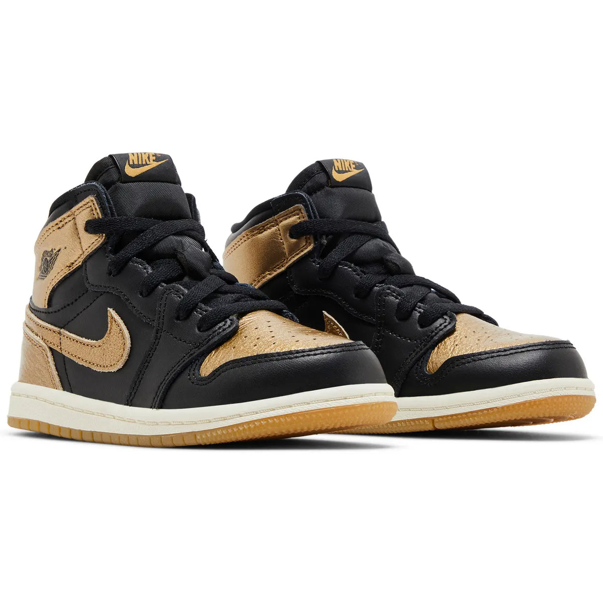 Jordan 1 Retro High OG Black Metallic Gold (TD)