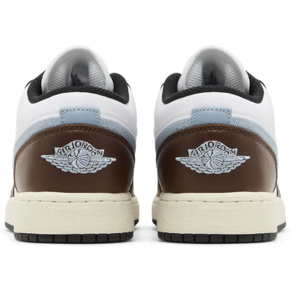 Air Jordan 1 Low Brown White Blue (GS)