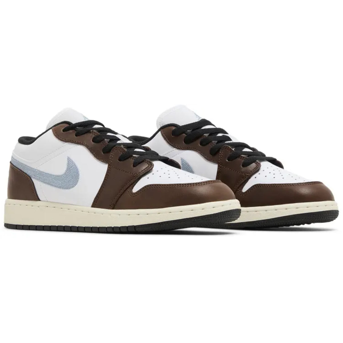 Air Jordan 1 Low Brown White Blue (GS)