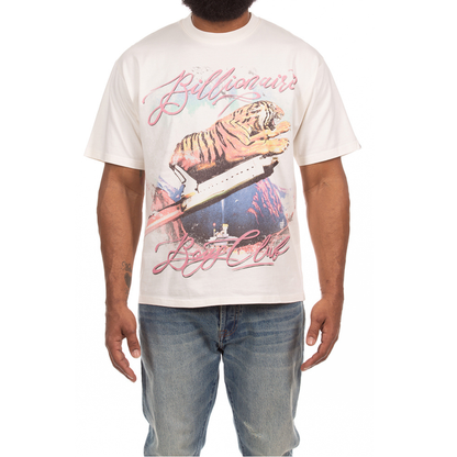Billionaire Boys Club "Species" SS Knit (White)