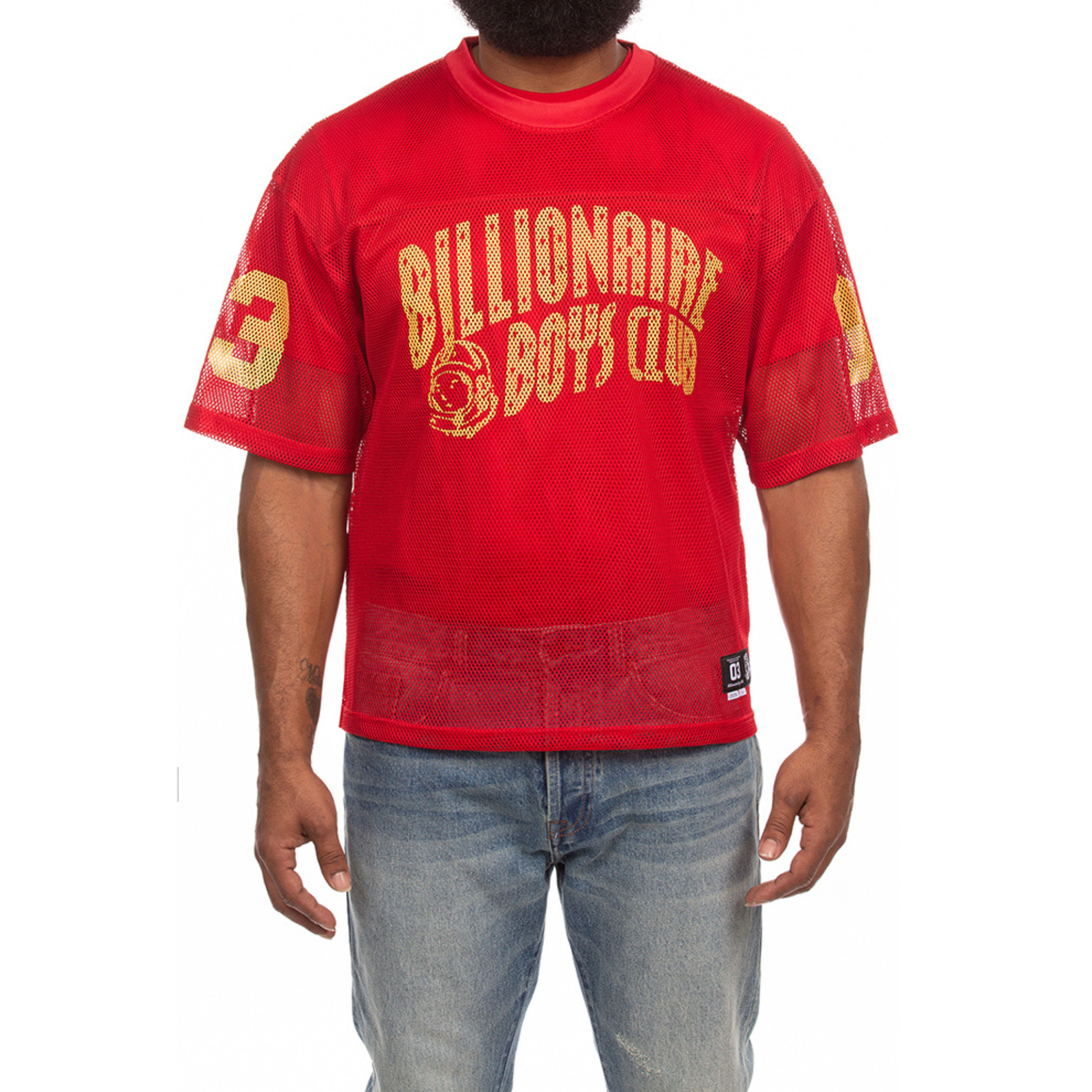 Billionaire Boys Club "Varsity" SS Knit (Red)