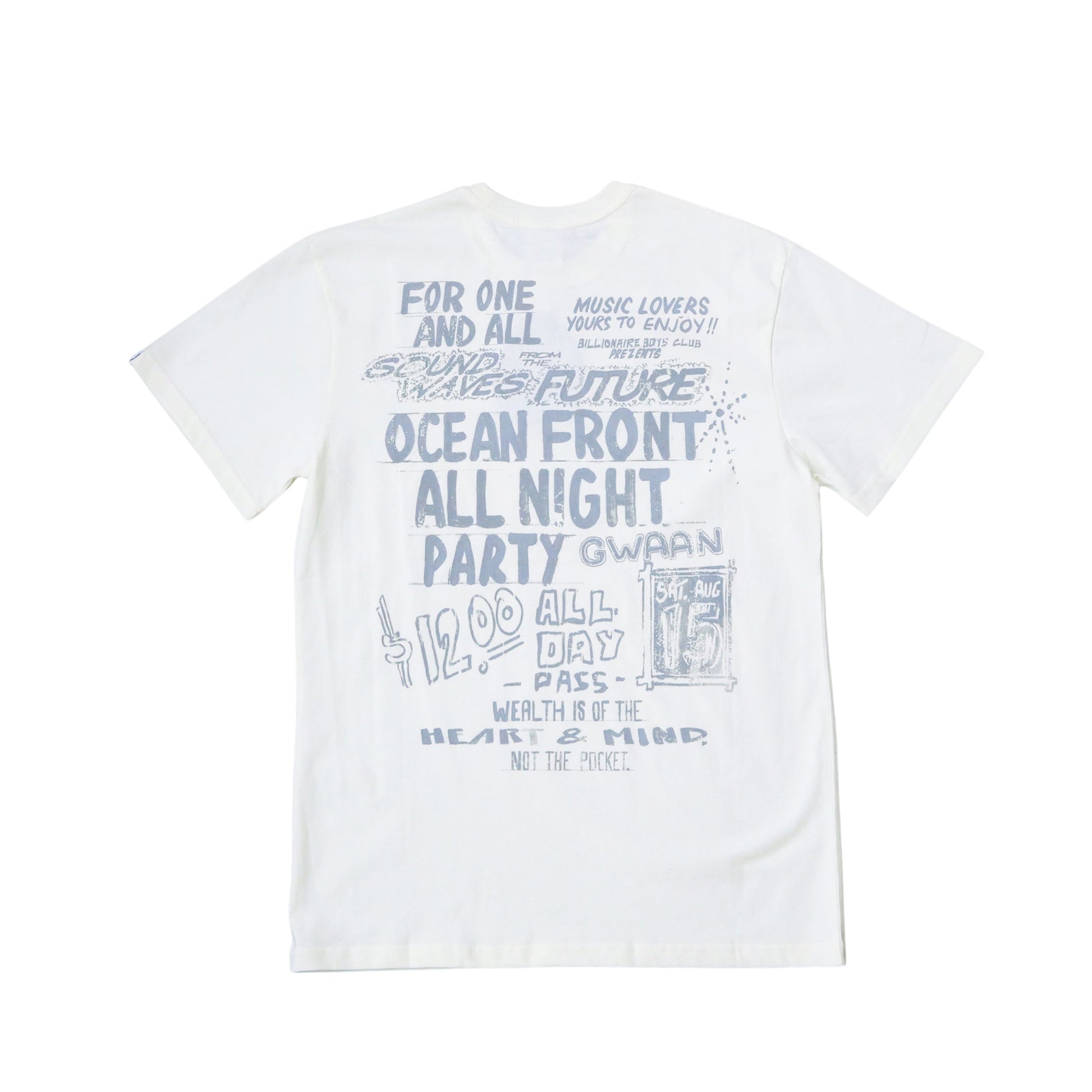 Billionaire Boys Club "Partay" SS Knit OVERSIZED (White)
