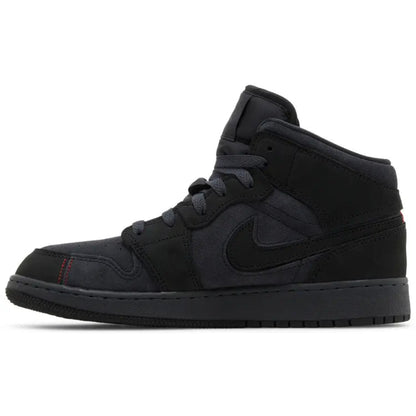 Air Jordan 1 Mid Craft Black (GS)