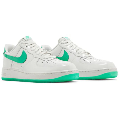 Nike Air Force 1 Low '07 Patent Platinum Tint Stadium Green