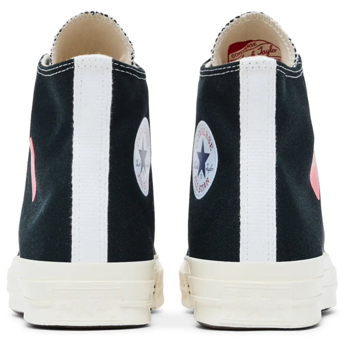 Converse Chuck Taylor All Star 70 Hi Comme des Garcons PLAY Single Heart Black