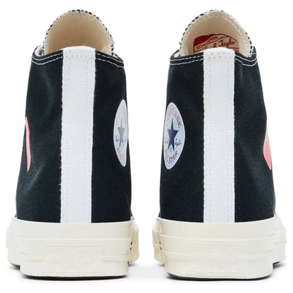 Converse Chuck Taylor All Star 70 Hi Comme des Garcons PLAY Single Heart Black