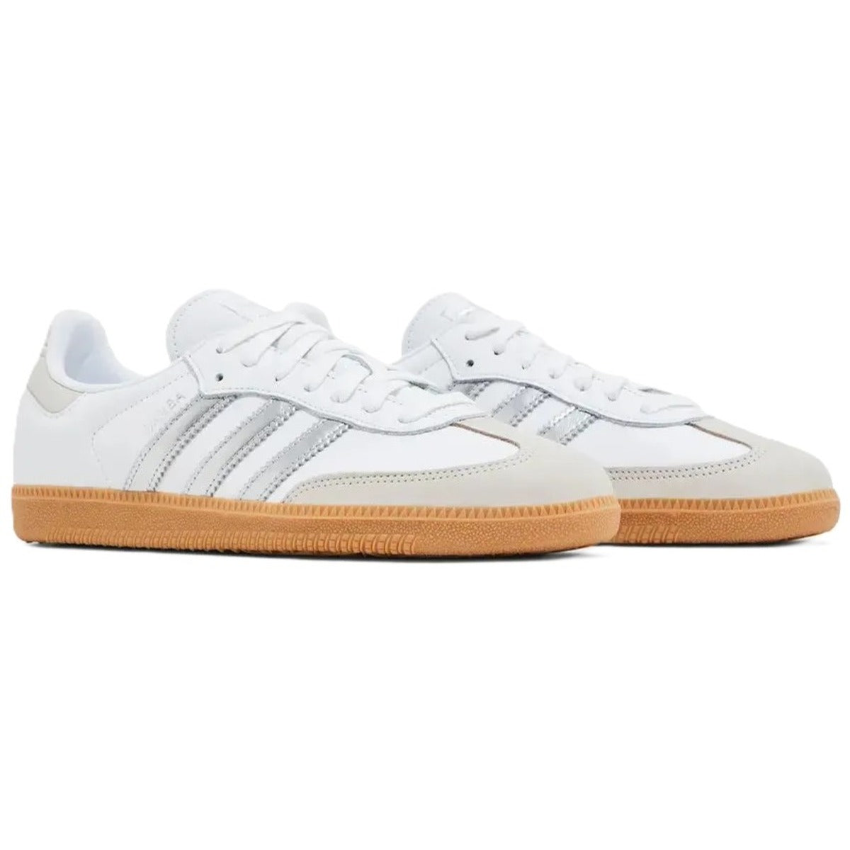 Adidas Samba OG White Silver Metallic Grey (W)