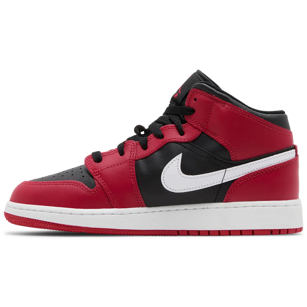 Jordan 1 Mid Gym Red Black White (GS)