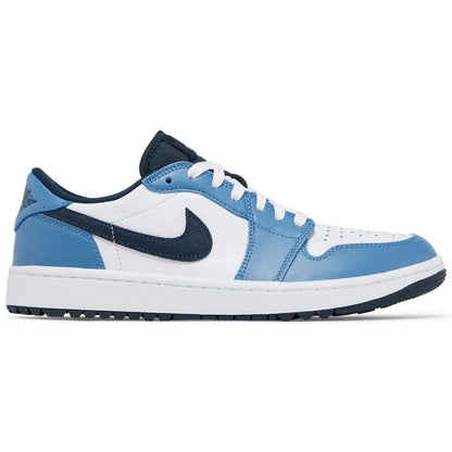 Jordan 1 Low Golf White Aegean Storm